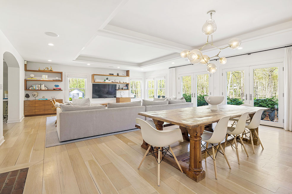 Modern open-concept interior